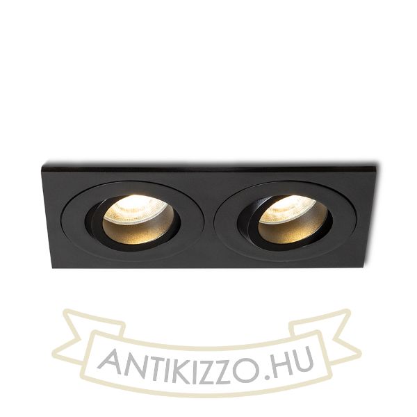 GALO II süllyesztett lámpa fekete 230V LED GU10 9W IP65
