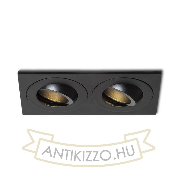 GALO II süllyesztett lámpa fekete 230V LED GU10 9W IP65