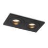 GALO II süllyesztett lámpa fekete 230V LED GU10 9W IP65