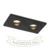 GALO II süllyesztett lámpa fekete 230V LED GU10 9W IP65