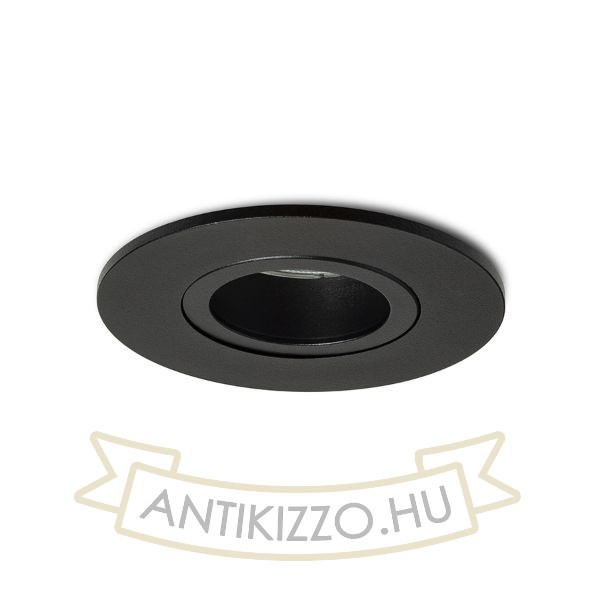 GALO R süllyesztett lámpa fekete 230V LED GU10 9W IP65