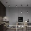 JUNIPER mennyezeti lámpa fekete/aranysárga  230V LED 15W 30°  3000K