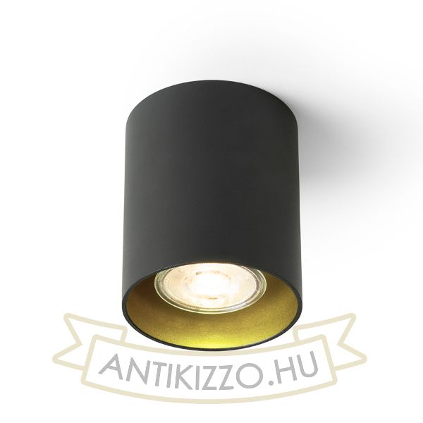 MANTOVA I mennyezeti lámpa fekete/gyöngyházarany  230V LED GU10 7W