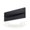 REP 18 süllyesztett lámpa fekete  230V LED 6W 90° IP65  3000K