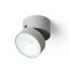 FLAVIO R felületre szerelhető világosszürke 230V LED 6W 110° IP54 3000K