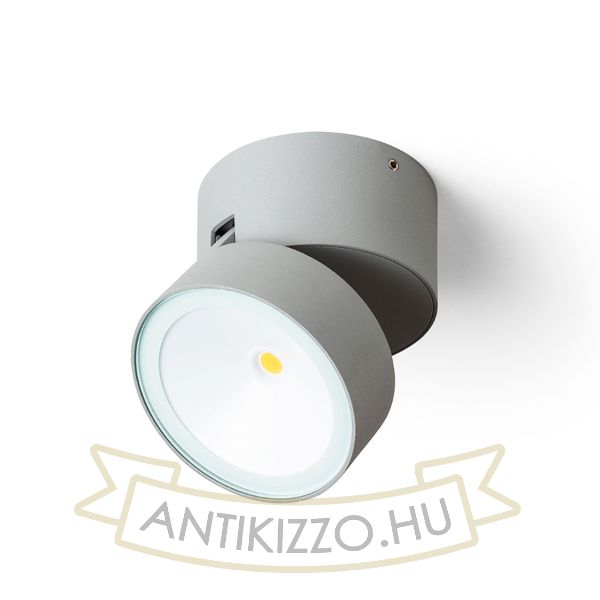 FLAVIO R felületre szerelhető világosszürke 230V LED 6W 110° IP54 3000K