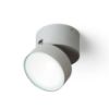 FLAVIO R felületre szerelhető világosszürke 230V LED 6W 110° IP54 3000K
