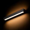 ASTER 50 fali lámpa fekete tej akril 230V LED 2x10W IP65 3000K