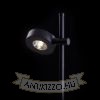 KATONA állólámpa / leszúrható spot lámpa fekete  230V LED 7W 70° IP54  3000K