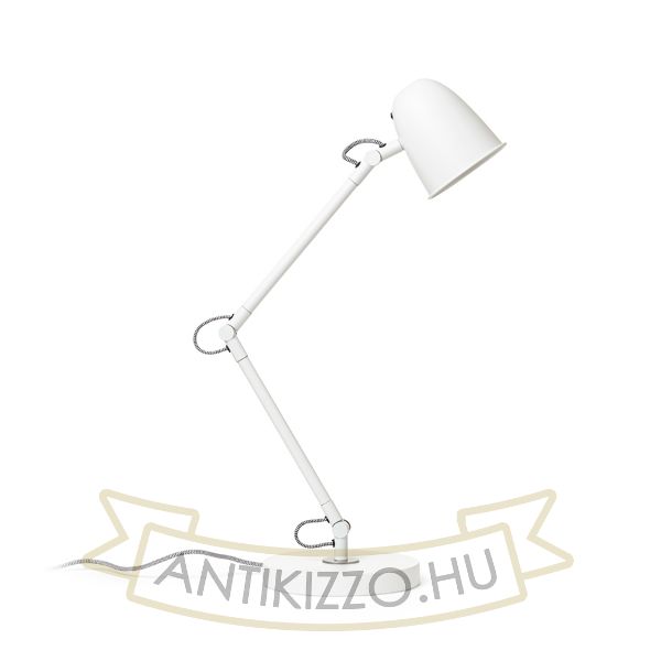 DANNY asztali lámpa fehér matt nikkel 230V LED E14 5W