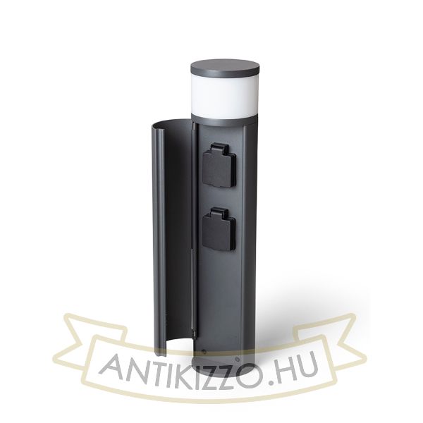 JEAN 50 állvány aljzatokkal antracit  230V LED G9 5W IP54