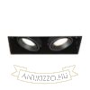 ELECTRA II GU10 frameless fekete 230V LED GU10 8W
