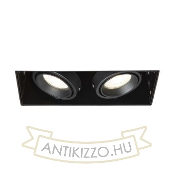 ELECTRA II GU10 frameless fekete 230V LED GU10 8W