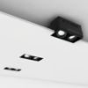 ELECTRA II GU10 frameless fekete 230V LED GU10 8W
