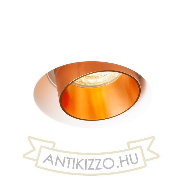 DAYTONA dönthető lámpa gipsz/szálcsiszolt réz 230V LED GU10 8W