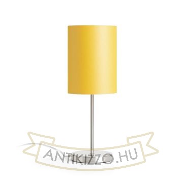 NYC/RON 15/20 asztali lámpa Chintz sárgabarack/matt nikkel 230V LED E27 15W