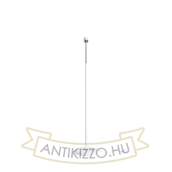 EMMETT állólámpa talapzat fehér króm 230V LED E27 15W