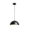 GLADYS 30 függő lámpa fekete/fehér  230V LED E27 15W