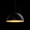 GLADYS 30 függő lámpa fekete/fehér  230V LED E27 15W