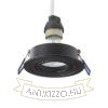 PASADENA GU10 R  süllyesztett lámpa fekete  230V LED GU10 7W