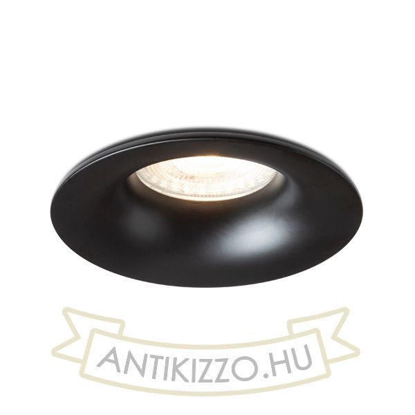 ISLA süllyesztett lámpa fekete  230V LED GU10 7W IP65