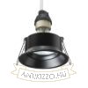 SOBER süllyesztett lámpa fekete  230V LED GU10 7W
