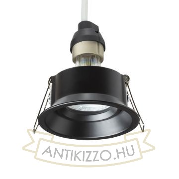 SOBER süllyesztett lámpa fekete  230V LED GU10 7W