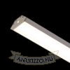 LED PROFILE J felületre szerelhető 1m eloxált alumínium/matt akrilát 