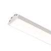 LED PROFILE J felületre szerelhető 1m fehér matt akrilát/alumínium 