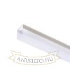 LED PROFILE H felületre szerelhető 1m eloxált alumínium/matt akrilát 