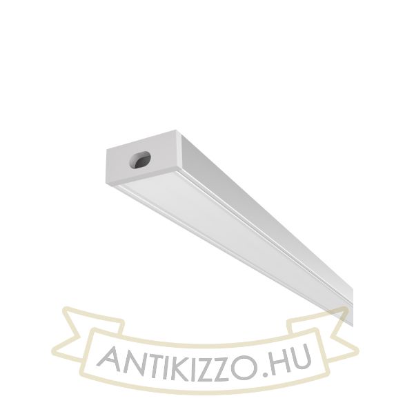 LED PROFILE G felületre szerelhető 1m eloxált alumínium/matt akrilát 