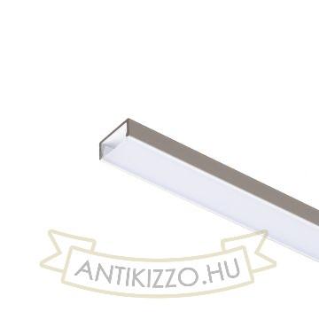 LED PROFILE G felületre szerelhető 1m fehér matt akrilát/alumínium 