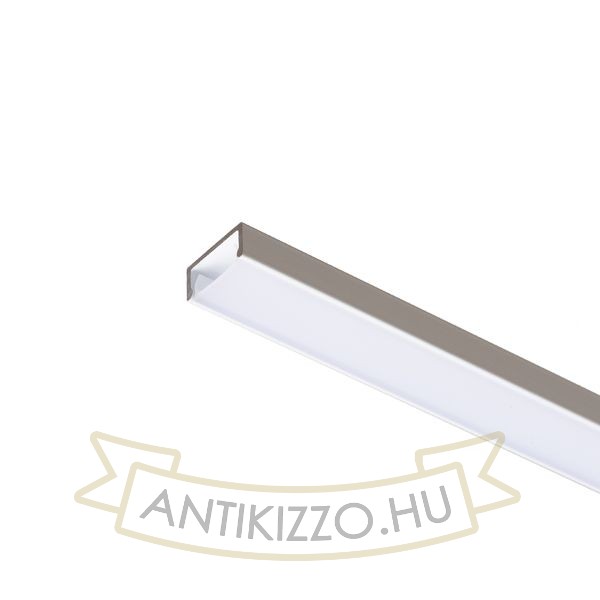 LED PROFILE G felületre szerelhető 1m fehér matt akrilát/alumínium 