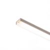 LED PROFILE G felületre szerelhető 1m fehér matt akrilát/alumínium 