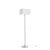 NYC/TEMPO 30/19 állólámpa  Polycotton fehér/króm 230V LED E27 15W