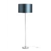 NYC/RON 40/25 állólámpa  Monaco petróleum kék/ezüst PVC/króm 230V LED E27 15W