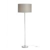 NYC/RON 40/25 állólámpa  Chintz világosszürke/króm 230V LED E27 15W
