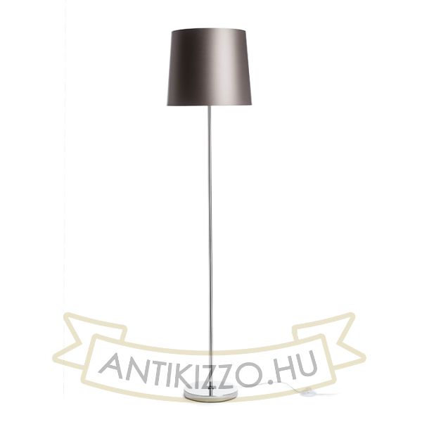 NYC/CONNY 35 állólámpa  Monaco galamb szürke/ezüst PVC/króm 230V LED E27 15W