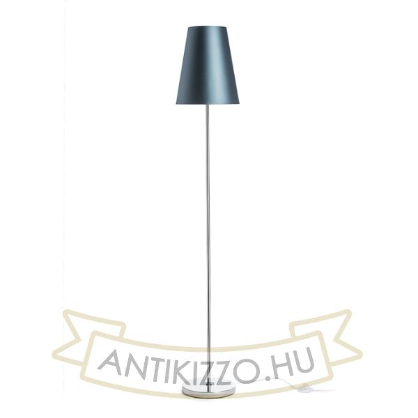 NYC/CONNY 25 állólámpa  Monaco petróleum kék/ezüst PVC/króm 230V LED E27 15W