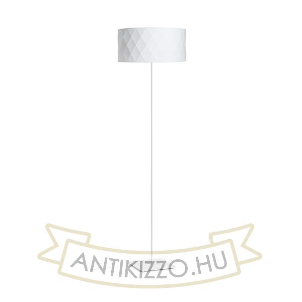 CORTINA/JAKARANDA állólámpa fehér/fehér textil/fém 230V LED E27 15W