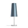 NYC/CONNY 15/30 asztali lámpa  Monaco petróleum kék/ezüst PVC/króm 230V LED E27 11W