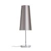 NYC/CONNY 15/30 asztali lámpa  Monaco galamb szürke/ezüst PVC/króm 230V LED E27 11W