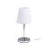 NYC/CONNY 15/15 asztali lámpa  Polycotton fehér/króm 230V LED E27 11W
