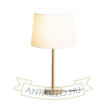 MAUI/AMBITUS 30 asztali lámpa  Polycotton fehér/fa 230V LED E27 15W