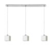 DADOS III 80 függő lámpa  opál üveg/króm 230V LED E27 3x11W