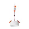 MARENGA RB1 40 süllyesztett lámpa fehér Eco PLA 230V LED 6W  3000K