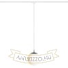 LUNA 20 egy áramkörös sínre  opál üveg/króm 230V LED E27 11W