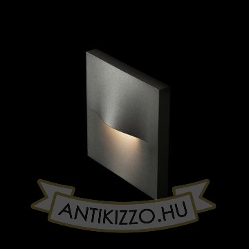 BOBO SQ fali lámpa antracitszürke 230V LED 3W IP65 3000K