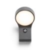 ELIA PIR fali lámpa antracitszürke 230V LED 9W IP44 3000K