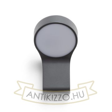 ELIA fali lámpa antracitszürke 230V LED 9W IP44 3000K